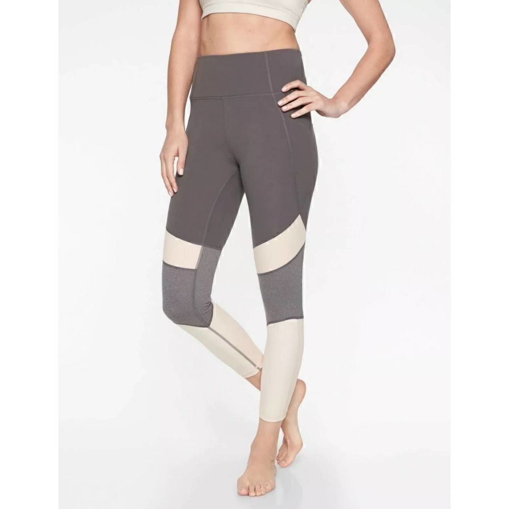 Athleta Women’s Salutation Modblock 7/8 Tights sz M
